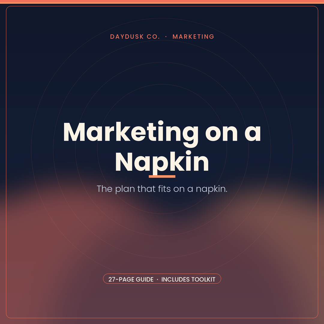 Marketing on a Napkin